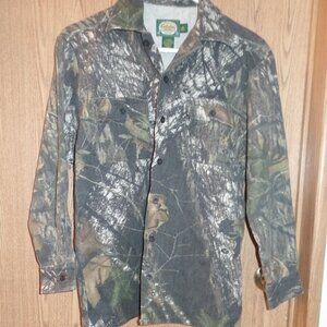 Cabela's for Kids Camouflage Hunting Shirt Long Sleeve, Youth Size 14